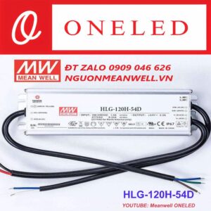 Báo Giá Bộ Nguồn Meanwell HLG-120H-54D