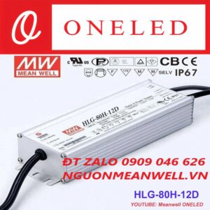 Báo Giá Bộ Nguồn Meanwell HLG-80H-12D
