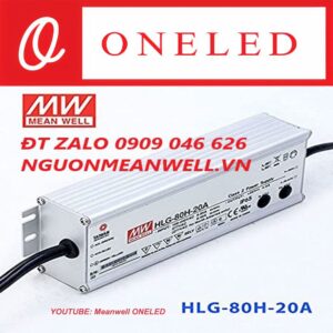 Báo Giá Bộ Nguồn Meanwell HLG-80H-20A