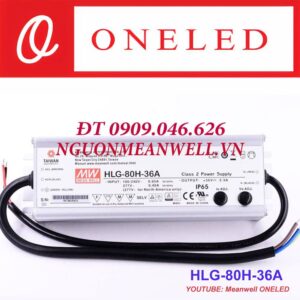 Báo Giá Bộ Nguồn Meanwell HLG-80H-36A