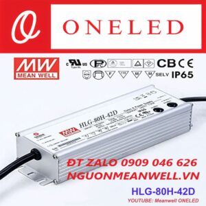 Báo Giá Bộ Nguồn Meanwell HLG-80H-42D