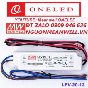 Báo Giá Bộ Nguồn Meanwell LPV-20-12