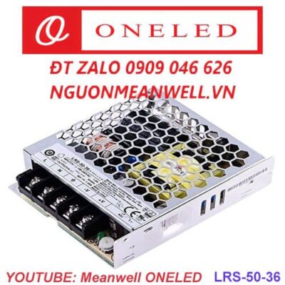 Báo Giá Bộ Nguồn Meanwell LRS-50-36 Báo Giá Bộ Nguồn Meanwell LRS-50-36