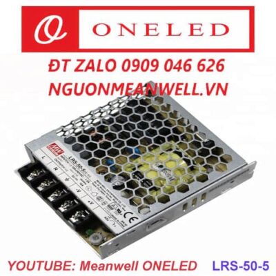 Báo Giá Bộ Nguồn Meanwell LRS-50-5 Báo Giá Bộ Nguồn Meanwell LRS-50-5