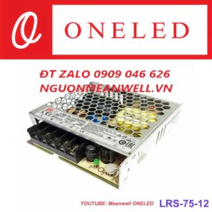 Báo Giá Bộ Nguồn Meanwell LRS-75-12