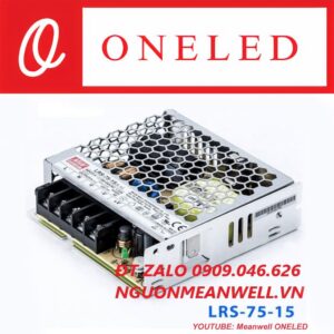 Báo Giá Bộ Nguồn Meanwell LRS-75-15