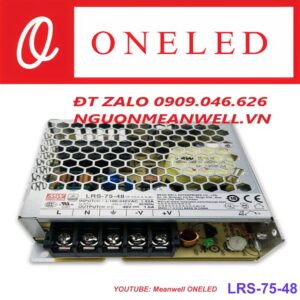 Báo Giá Bộ Nguồn Meanwell LRS-75-48