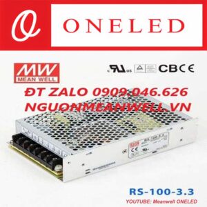 Báo Giá Bộ Nguồn Meanwell RS-100-3.3