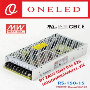 Báo Giá Bộ Nguồn Meanwell RS-150-15