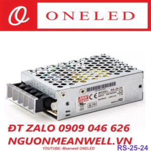 Báo Giá Bộ Nguồn Meanwell RS-25-24