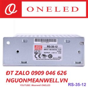 Báo Giá Bộ Nguồn Meanwell RS-35-12