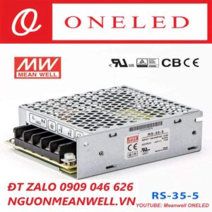 Báo Giá Bộ Nguồn Meanwell RS-35-5