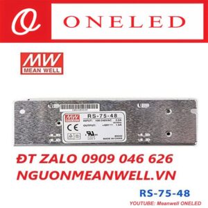 Báo Giá Bộ Nguồn Meanwell RS-75-48