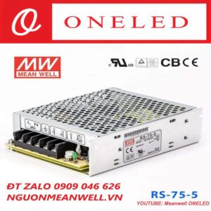 Báo Giá Bộ Nguồn Meanwell RS-75-5