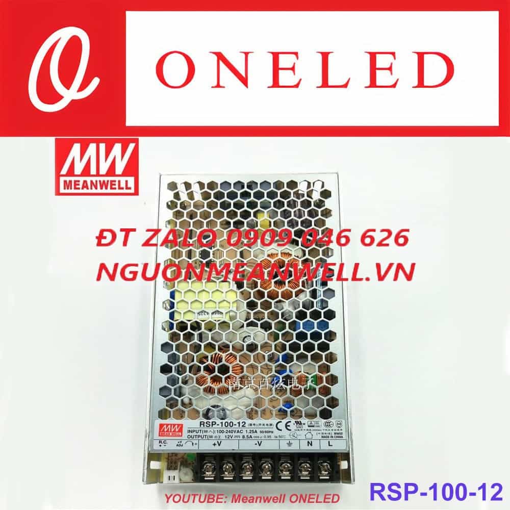Báo Giá Bộ Nguồn Meanwell RSP-100-12 Báo Giá Bộ Nguồn Meanwell RSP-100-12