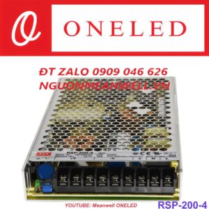 Báo Giá Bộ Nguồn Meanwell RSP-200-4