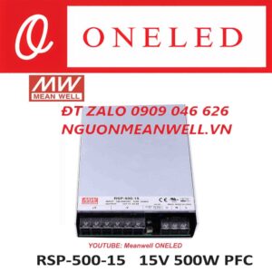 Báo Giá Bộ Nguồn Meanwell RSP-500-15