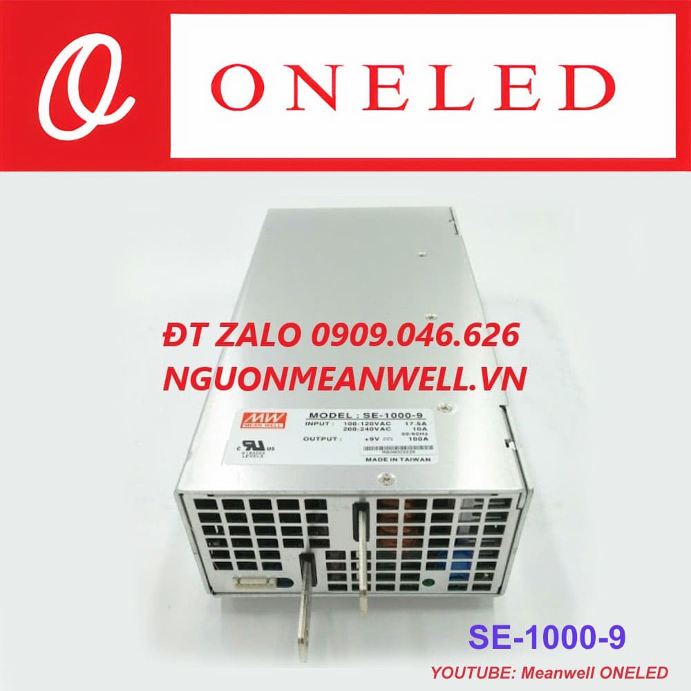 Báo Giá Bộ Nguồn Meanwell SE-1000-9 Báo Giá Bộ Nguồn Meanwell SE-1000-9