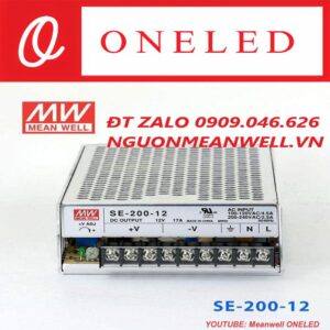 Báo Giá Bộ Nguồn Meanwell SE-200-12