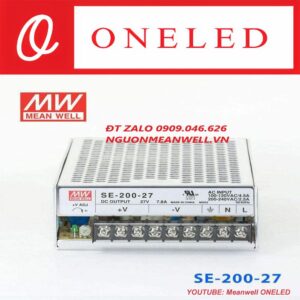 Báo Giá Bộ Nguồn Meanwell SE-200-27