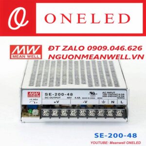 Báo Giá Bộ Nguồn Meanwell SE-200-48