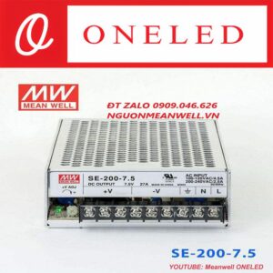 Báo Giá Bộ Nguồn Meanwell SE-200-7.5
