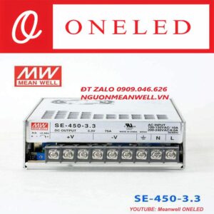 Báo Giá Bộ Nguồn Meanwell SE-450-3.3