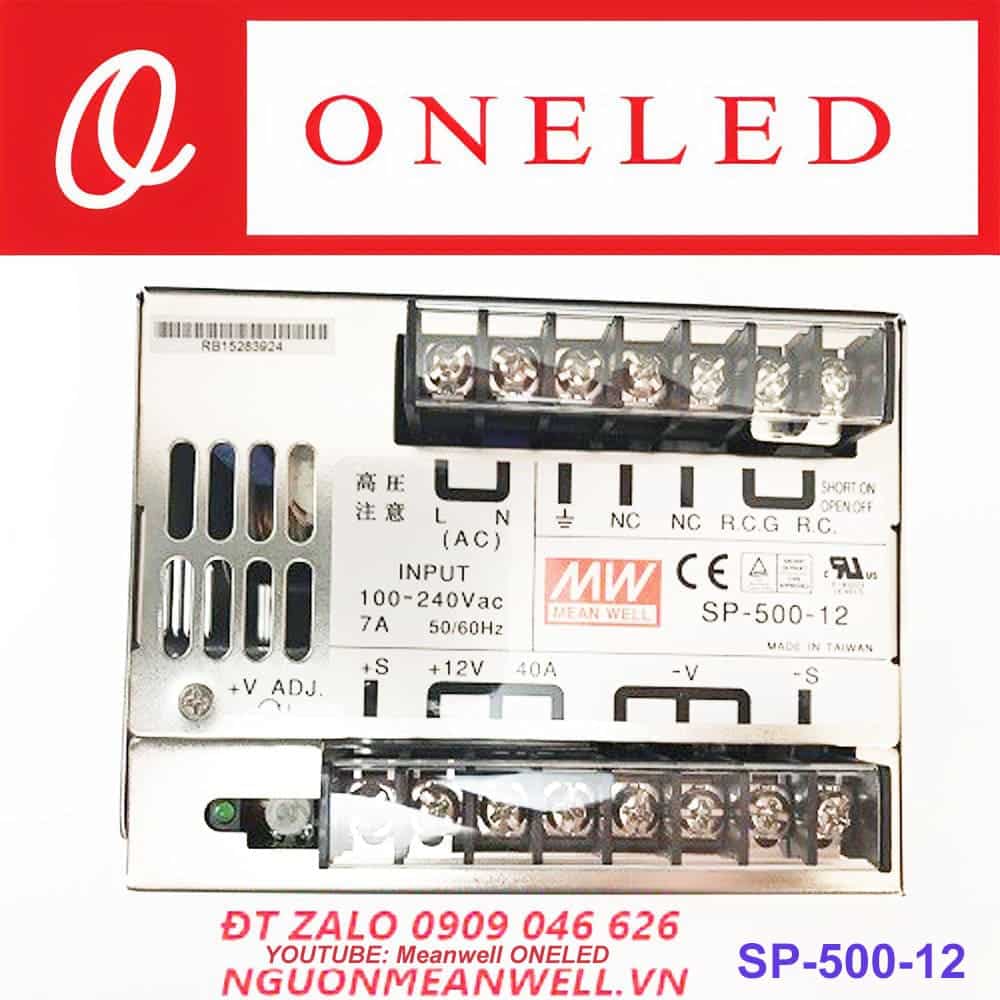Báo Giá Bộ Nguồn Meanwell SP-500-12 Báo Giá Bộ Nguồn Meanwell SP-500-12