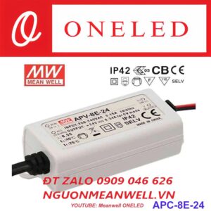 Báo Giá Bộ Nguồn Meanwell APV-8E-24