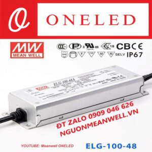 Báo Giá Bộ Nguồn Meanwell ELG-100-48A