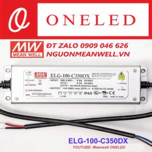 Báo Giá Bộ Nguồn Meanwell ELG-100-C350DX