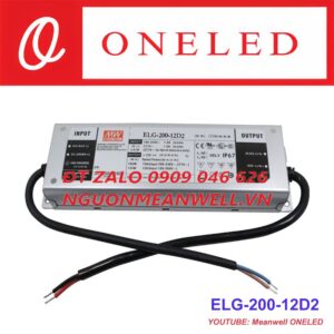 Báo Giá Bộ Nguồn Meanwell ELG-200-12D2