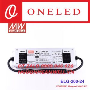 Báo Giá Bộ Nguồn Meanwell ELG-200-24