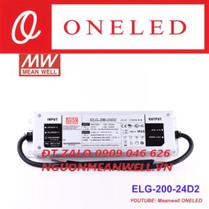 Báo Giá Bộ Nguồn Meanwell ELG-200-24D2