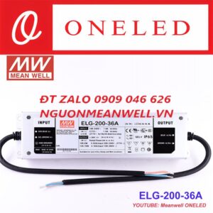 Báo Giá Bộ Nguồn Meanwell ELG-200-36A