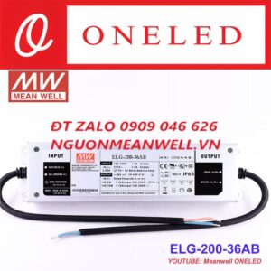 Báo Giá Bộ Nguồn Meanwell ELG-200-36AB