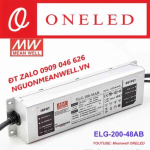 Báo Giá Bộ Nguồn Meanwell ELG-200-48AB