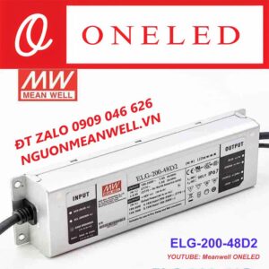 Báo Giá Bộ Nguồn Meanwell ELG-200-48D2