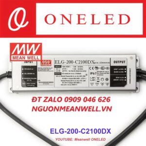 Báo Giá Bộ Nguồn Meanwell ELG-200-C2100DX