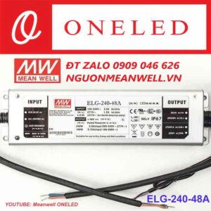 Báo Giá Bộ Nguồn Meanwell ELG-240-48A