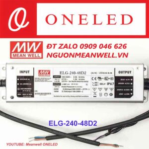 Báo Giá Bộ Nguồn Meanwell ELG-240-48D2