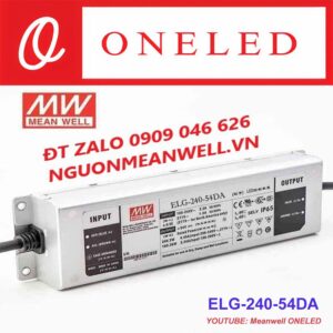 Báo Giá Bộ Nguồn Meanwell ELG-240-54DA