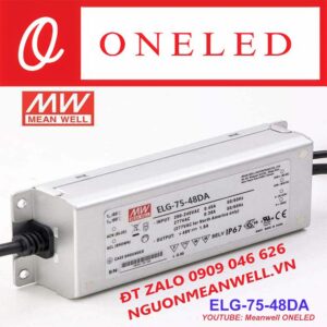 Báo Giá Bộ Nguồn Meanwell ELG-75-48DA