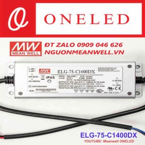 Báo Giá Bộ Nguồn Meanwell ELG-75-C1400DX
