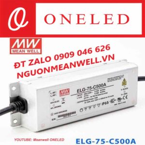Báo Giá Bộ Nguồn Meanwell ELG-75-C500A