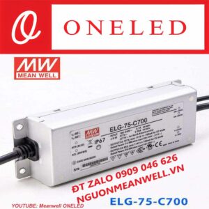 Báo Giá Bộ Nguồn Meanwell ELG-75-C700
