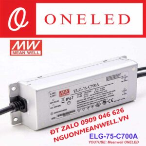Báo Giá Bộ Nguồn Meanwell ELG-75-C700A