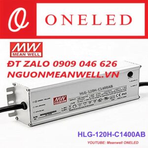Báo Giá Bộ Nguồn Meanwell HLG-120H-C1400AB