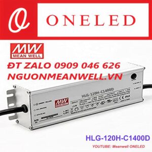 Báo Giá Bộ Nguồn Meanwell HLG-120H-C1400D