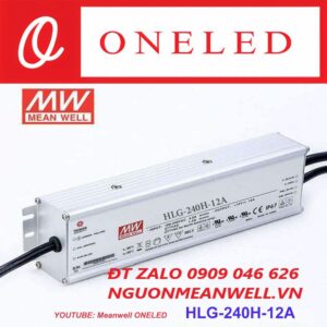 Báo Giá Bộ Nguồn Meanwell HLG-240H-12A